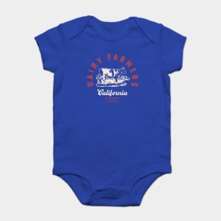 California Dairy Farmers Milk Cows Dairy Farms Baby Bodysuit